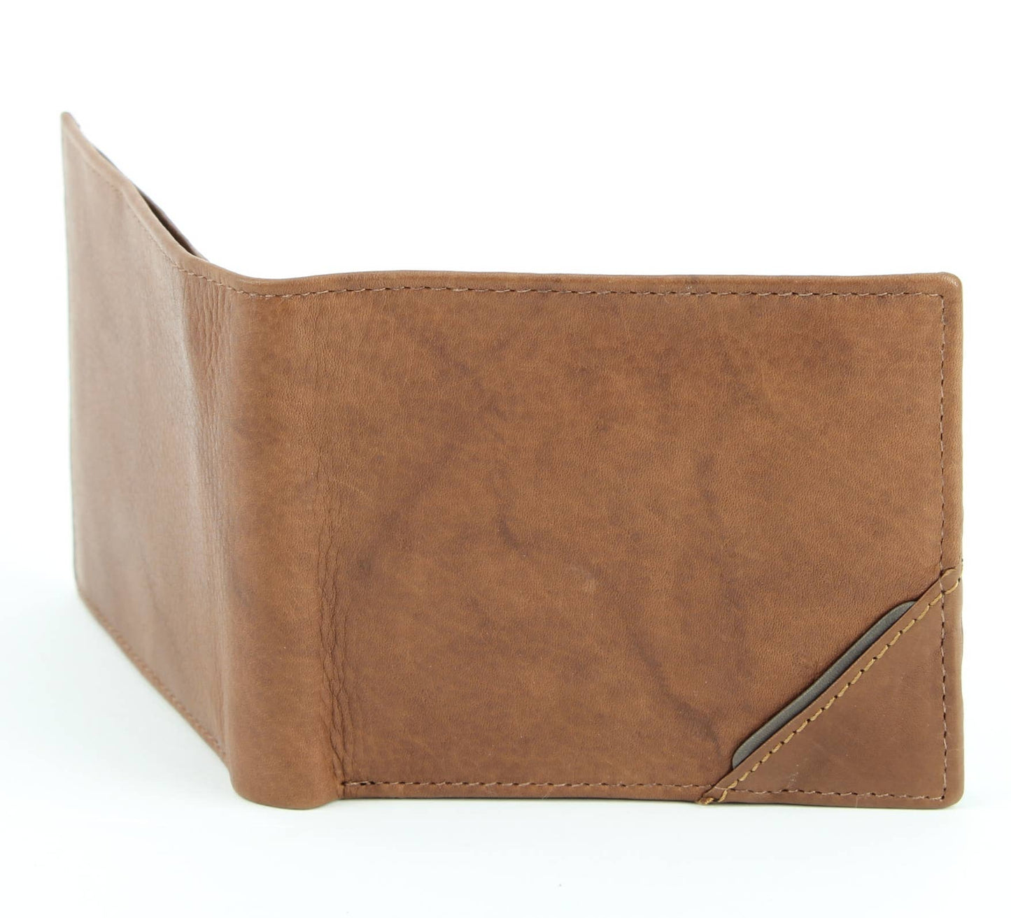 RFID Bifold w/Center I.D. Flap & Corner Contrast Notch 15715
