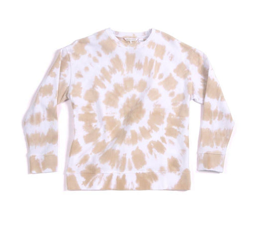 CALI TIE DYE SWEATSHIRTS, BLUSH