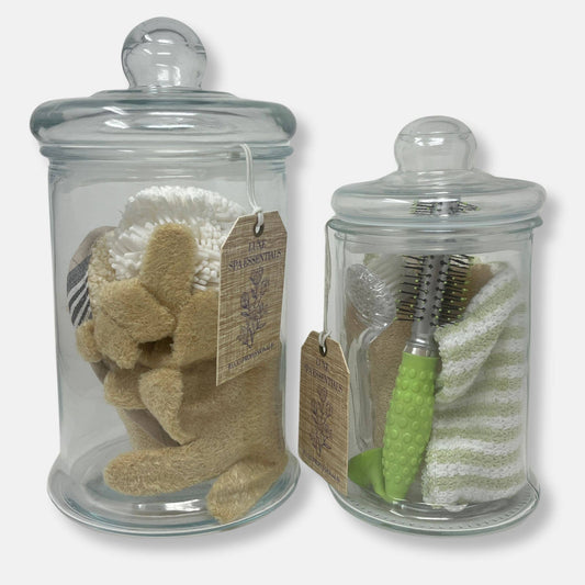 BS300-BS900 Clear Empty Glass Jar