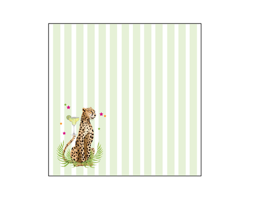 Margarita Cheetah Napkins