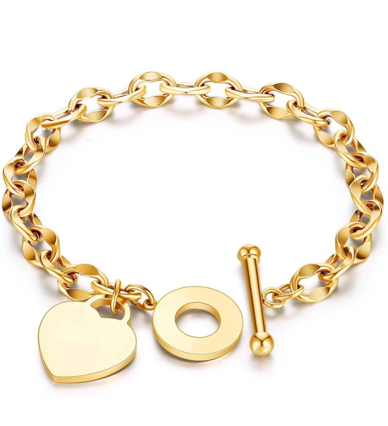 Heart Charm Bracelet