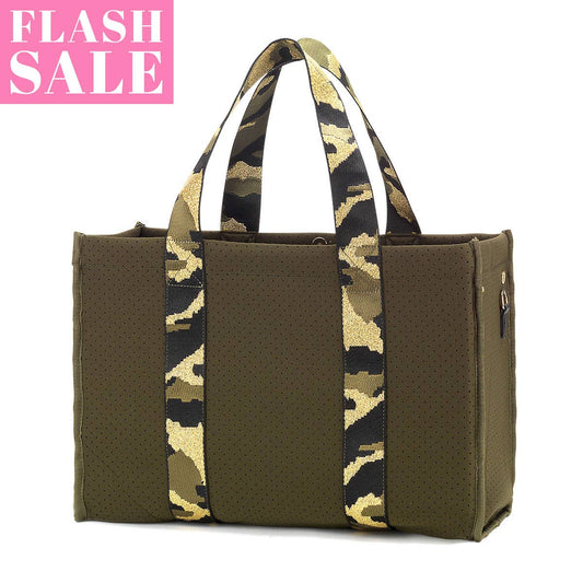 Camo Neoprene Tote