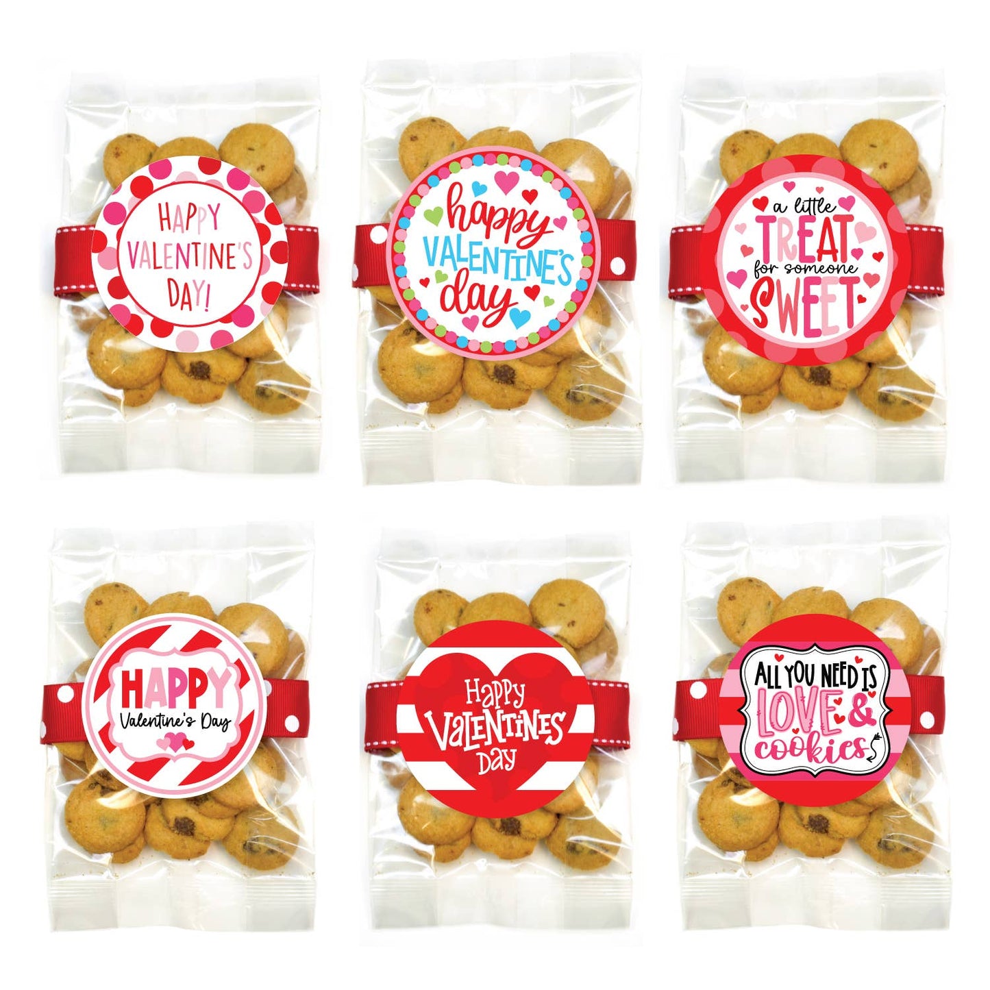 Valentine Cookie Bags