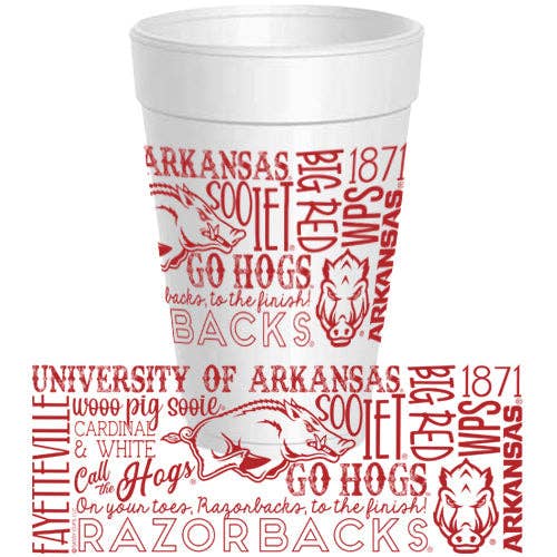 Arkansas - Traditions Font Wrap - 10 pack