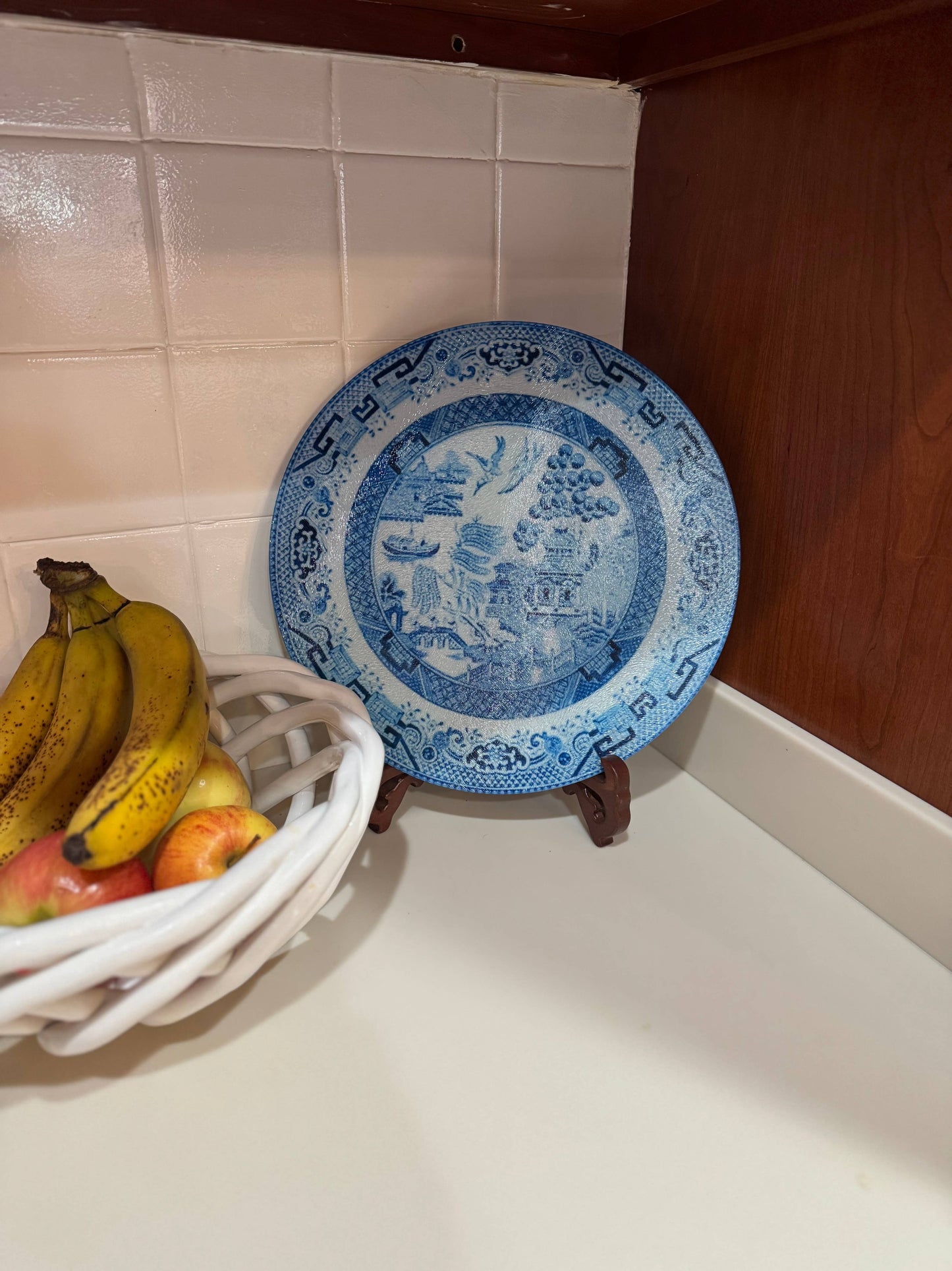 Grandmillennial China Plate Cutting Board