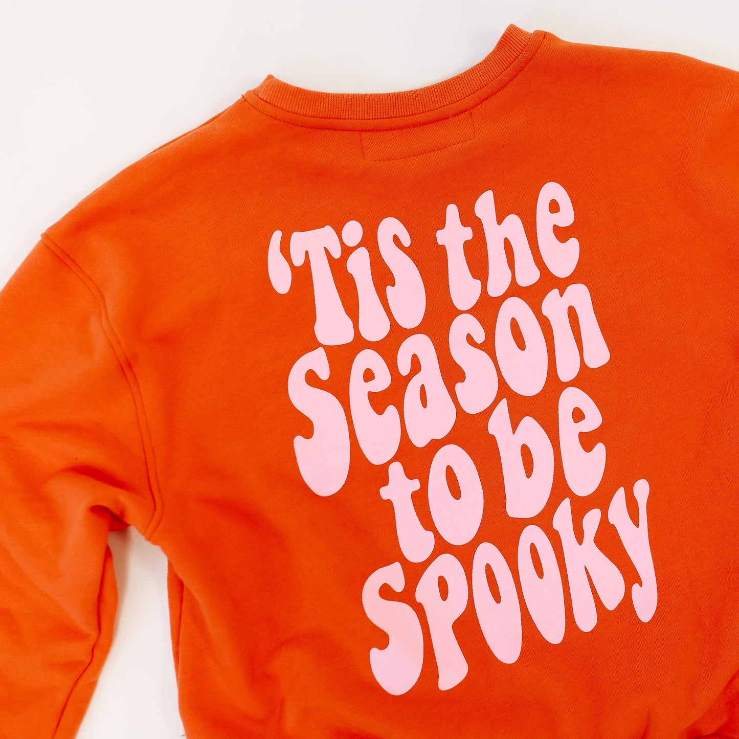 'TIS THE SEASON TO BE SPOOKY | Drop Shoulder Pullover | ADULT