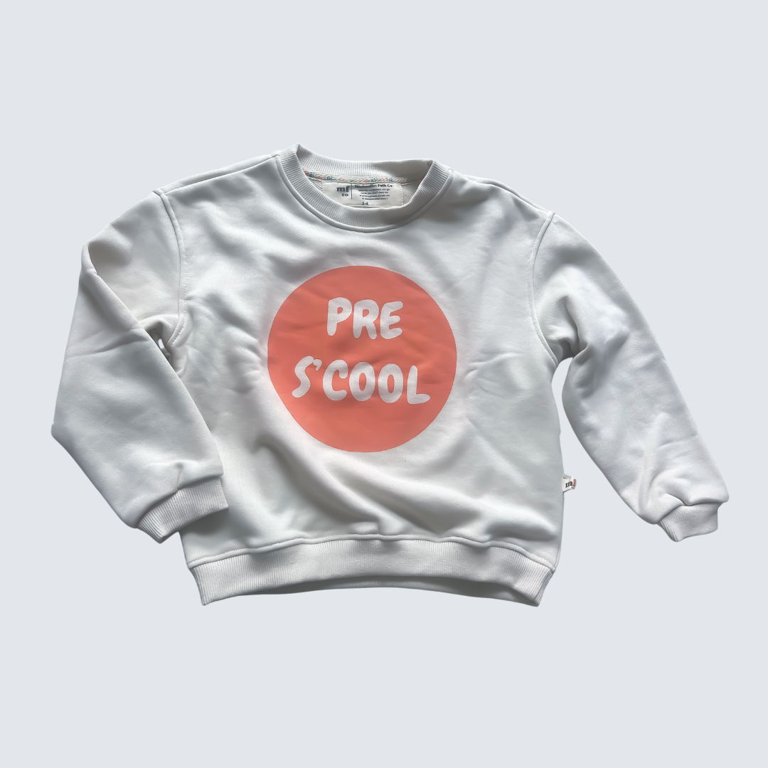 PRE S'COOL  pullover | oversized drop shoulder | KIDS