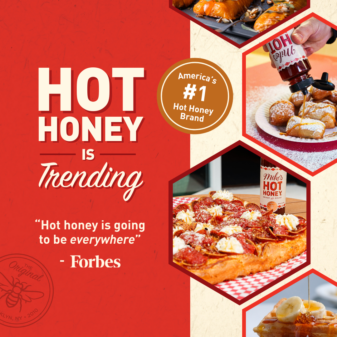 Mike's Hot Honey | Extra Hot | 12oz | Squeeze Bottle