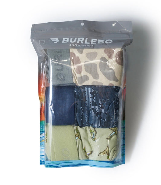 Burlebo Boxer Briefs 3 Pack