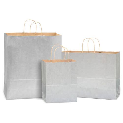 Recycled Kraft Color Paper Retail Shopping Bags