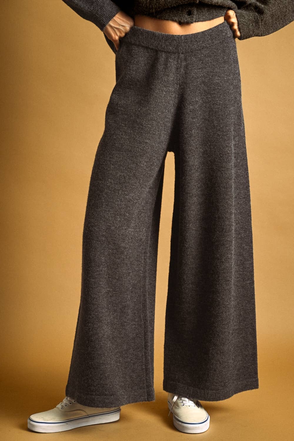 P7312ST  RELAXED SWEATER KNIT TROUSER