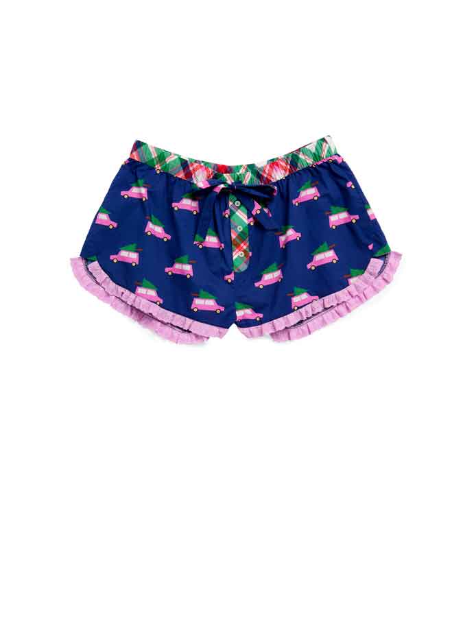 PINK CAR BOXER SHORT