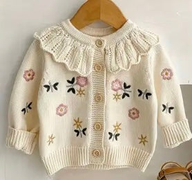 girls bow sweater