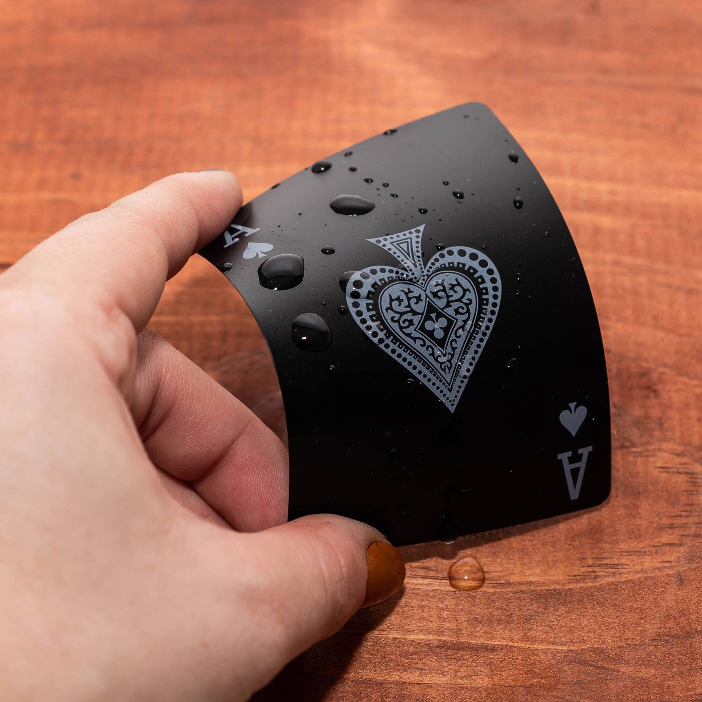 Black Edition Waterproof Card Deck