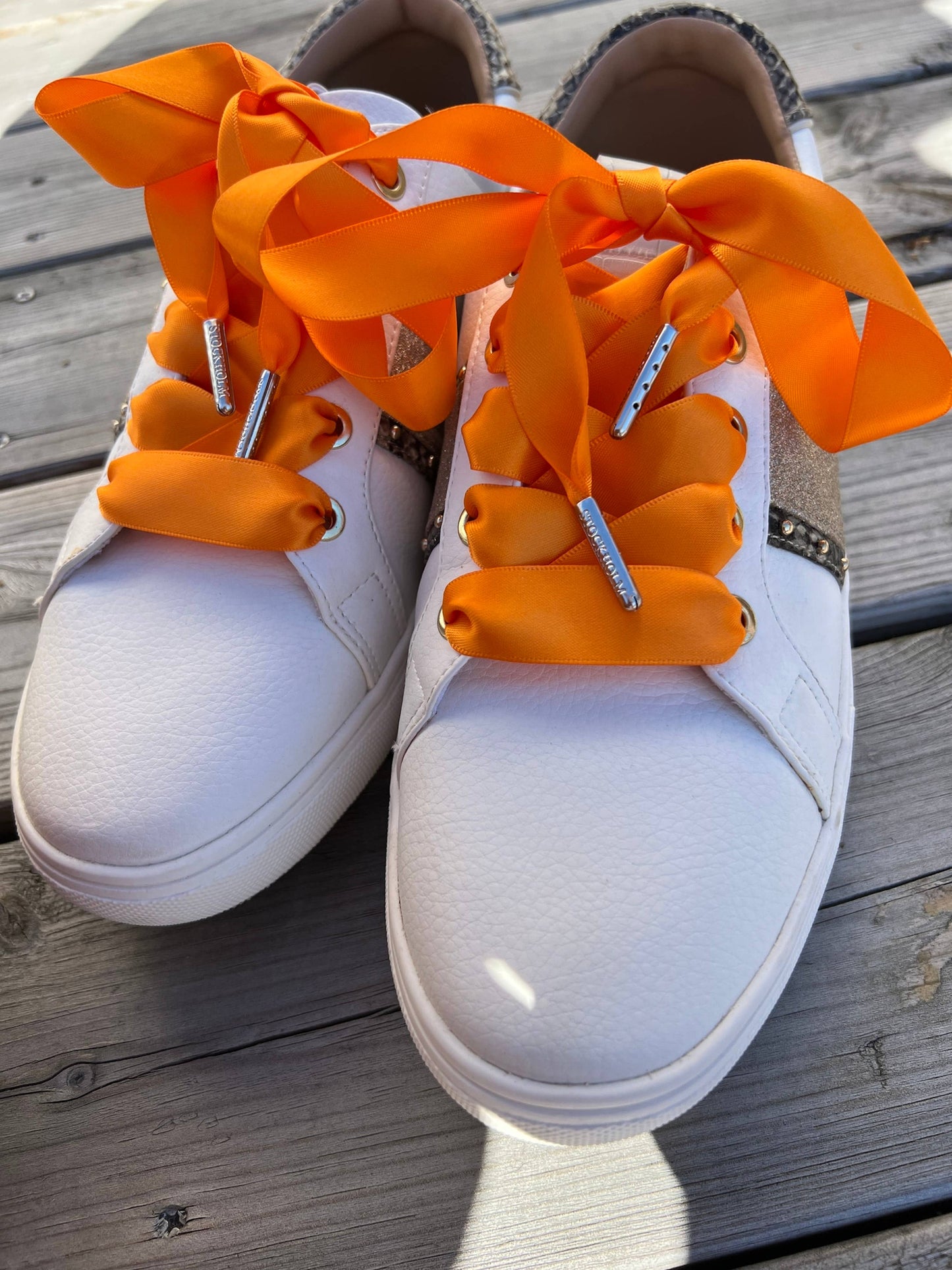 Orange Silk - Shoelaces