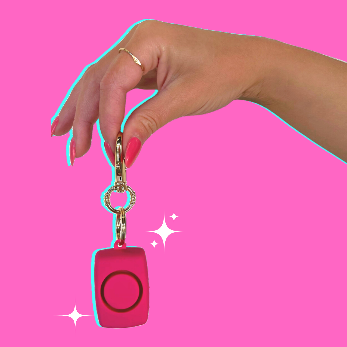 Mini Personal Alarm | Pink