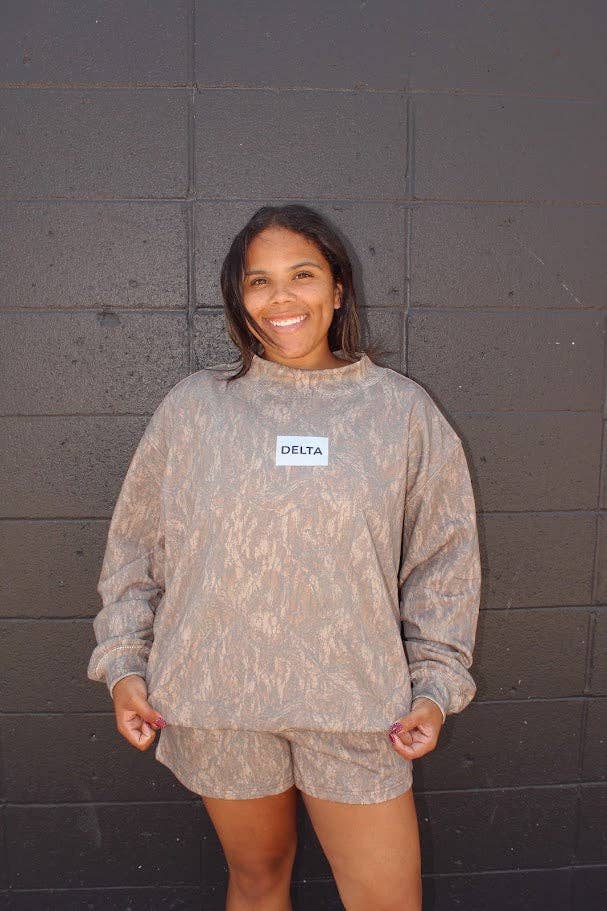 Delta Dark Camo Mockneck Set