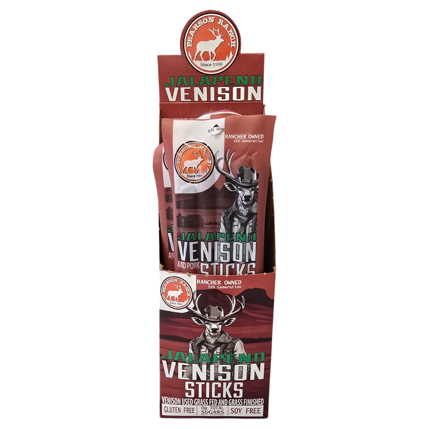 Venison Jalapeno Snack Stick