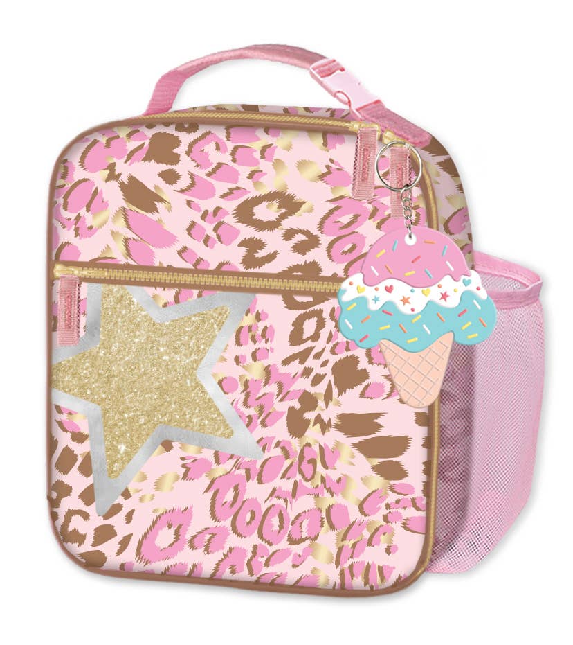 Insulated Lunch Bag, Leopard