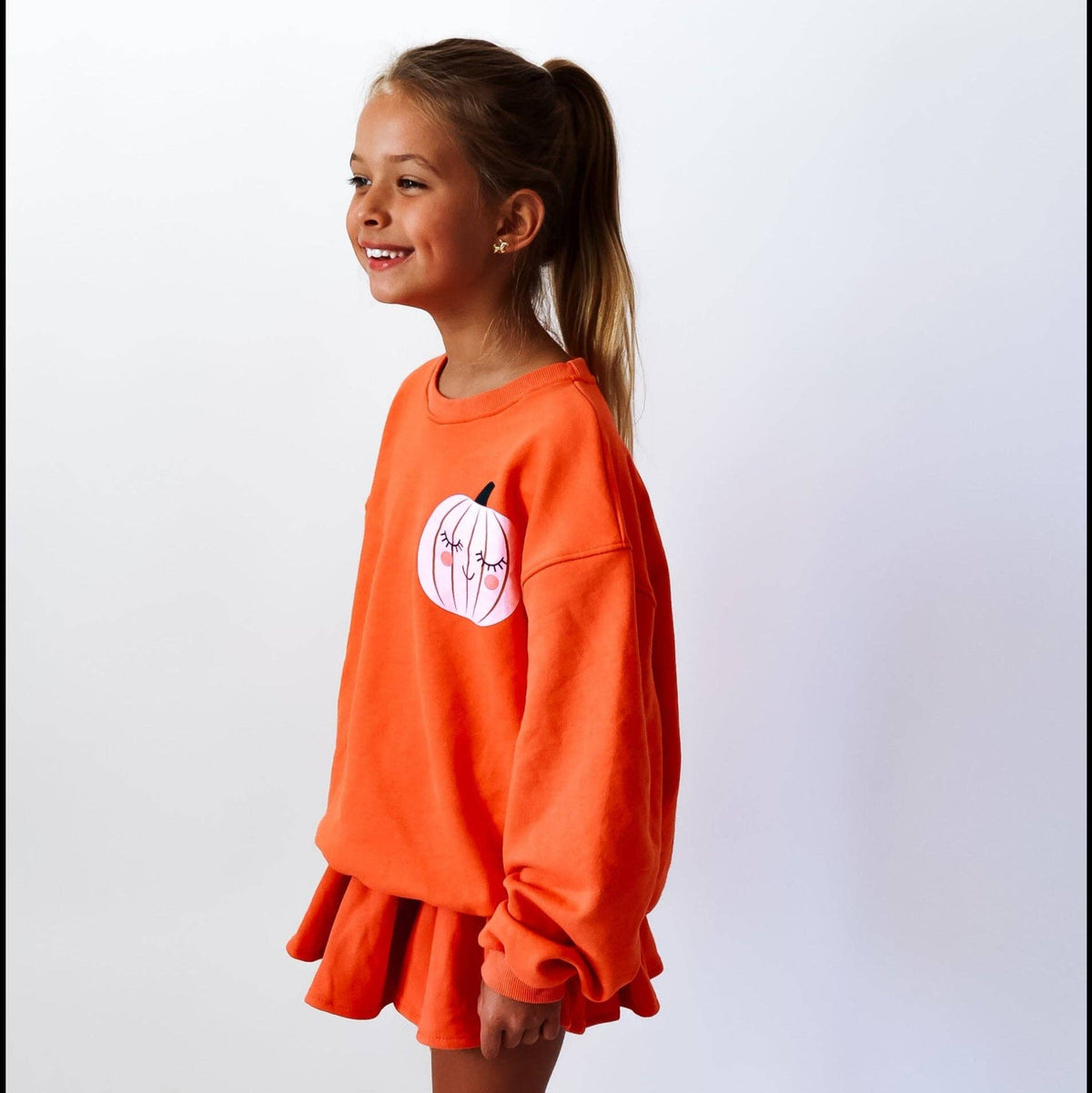 'TIS THE SEASON TO BE SPOOKY | FRONT + BACK PRINT | oversized  drop shoulder | KIDS