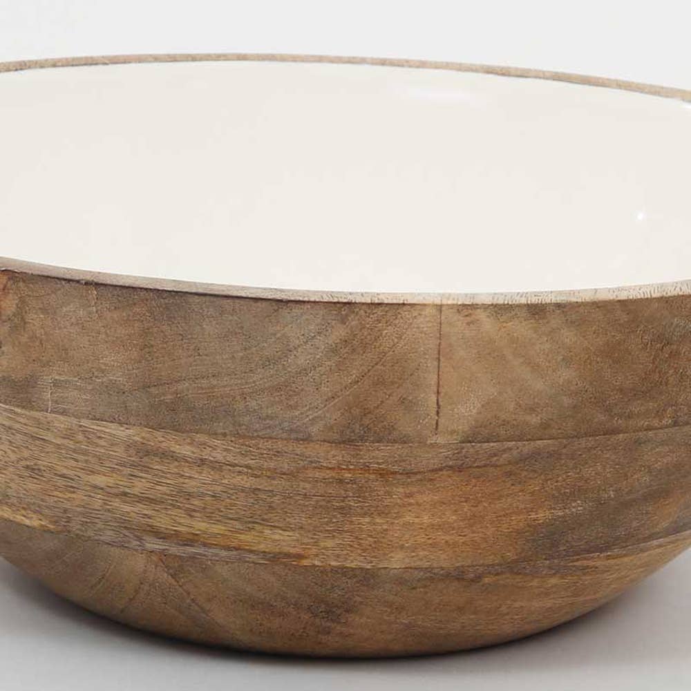 Wooden Resin Bowl - Mango Wood