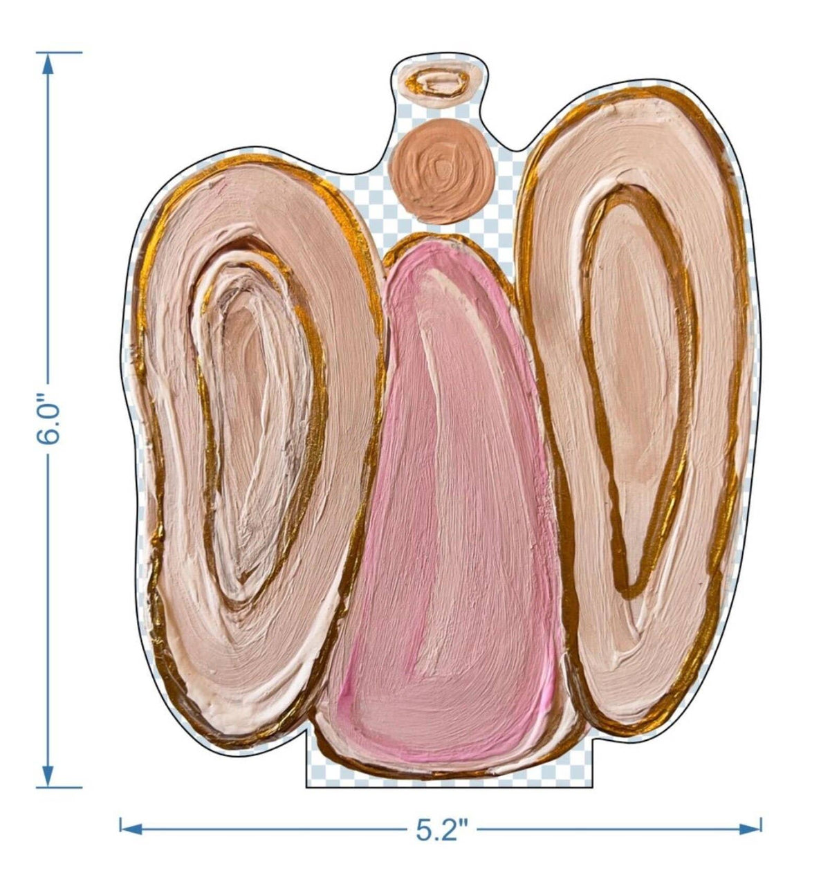 Designer Angel Series Thick Acrylic Cut-Outs