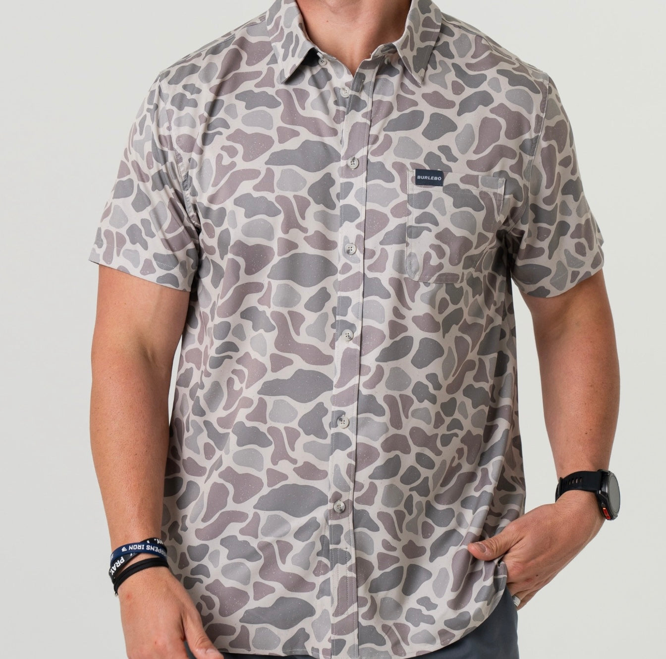 Burlebo Performance Button Up