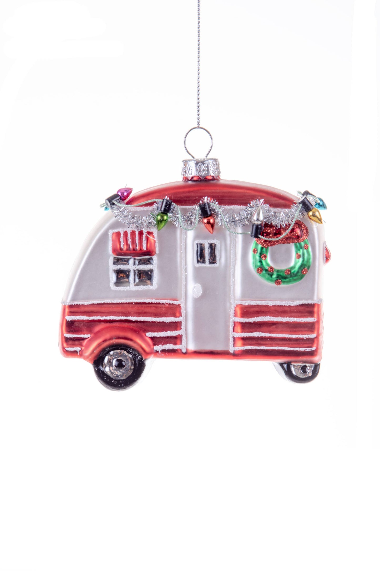 NEW - Hangable red Mobile Home Ornament