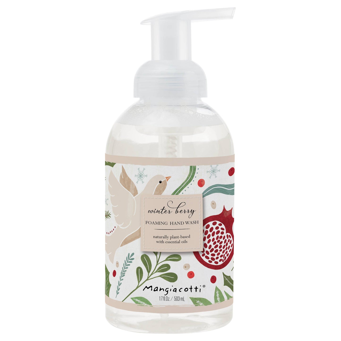 Winter Berry Foaming Hand Wash 17 oz. Mangiacotti Christmas