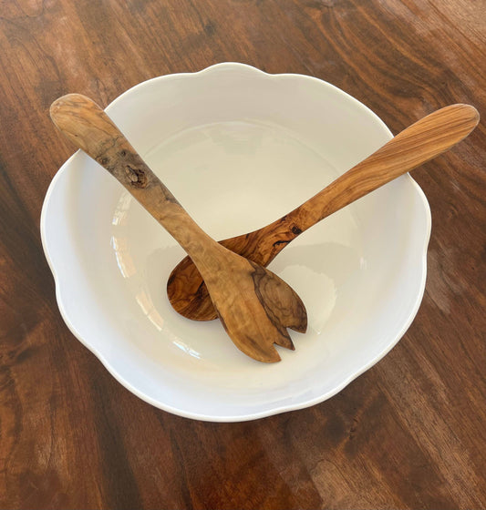 Scalloped Serving Bowl