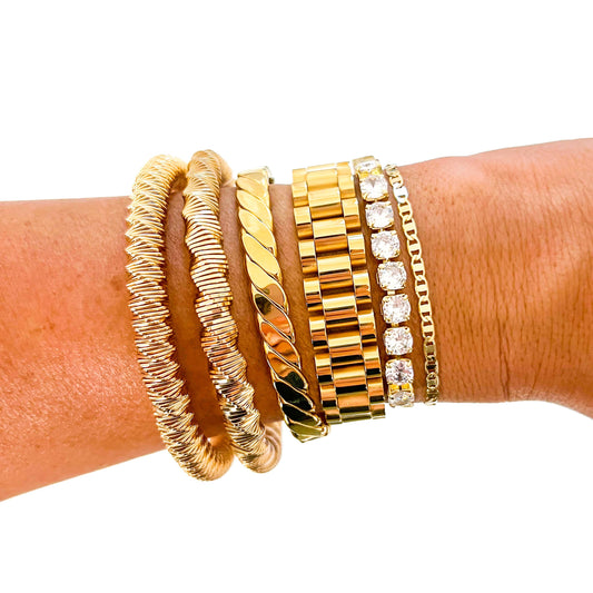 Gold Bracelet Mix