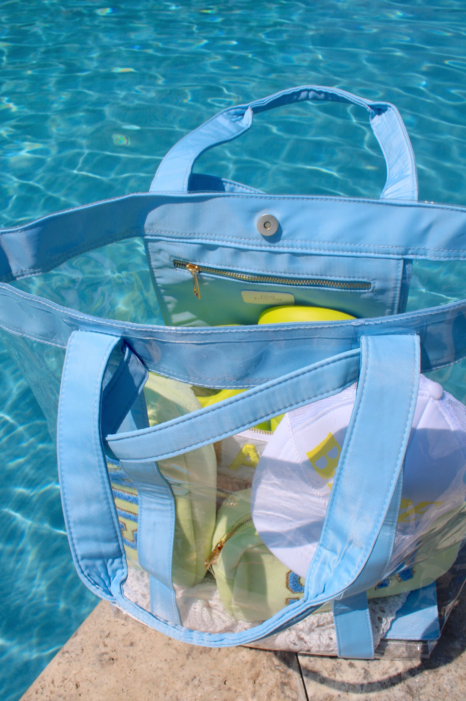 Clear Oversized Tote