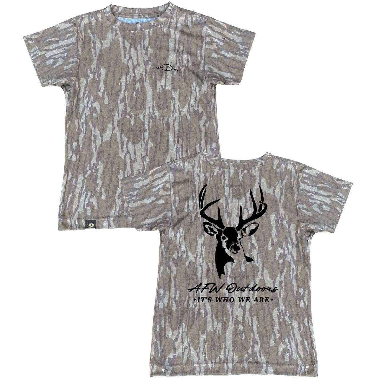 AFW Mossy Oak Tee Youth