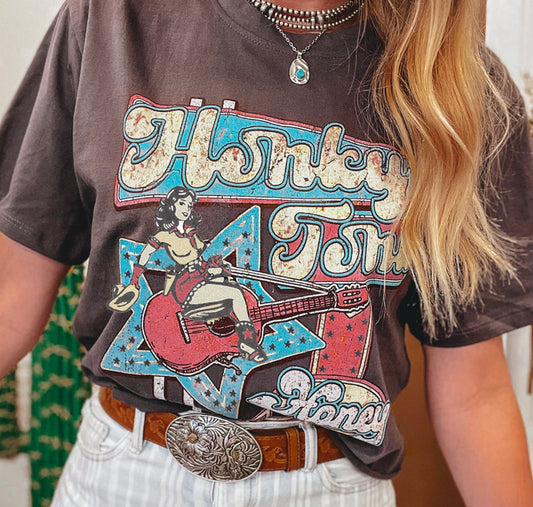 Honky Tonk Honey Graphic Tee