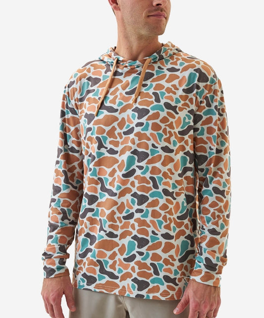 Burlebo Performance Hoodie-Bayside Camo
