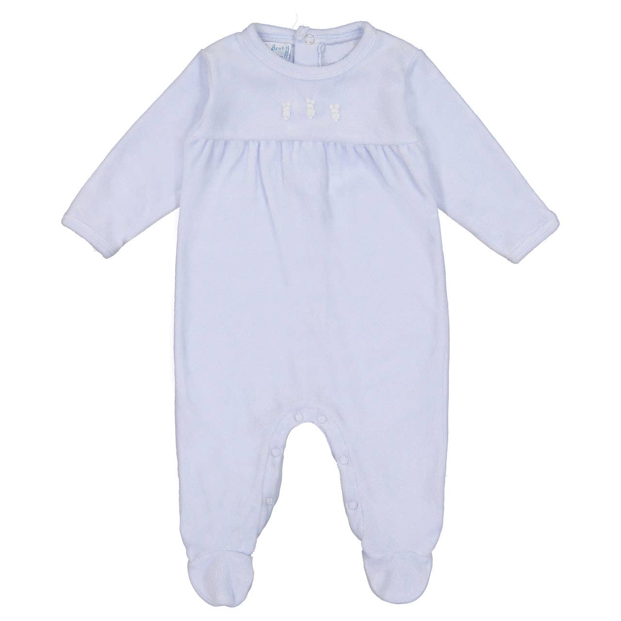 Baby Boys & Girls Velour Bunny Romper