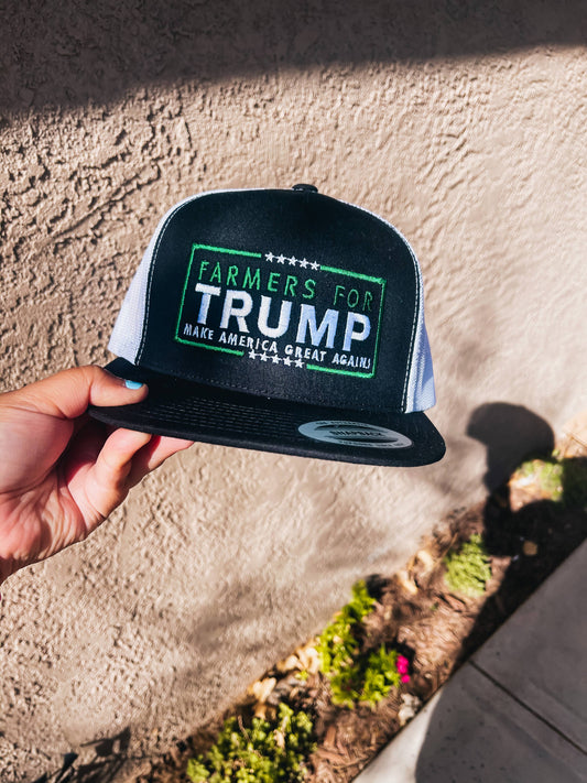 Farmers for trump hat