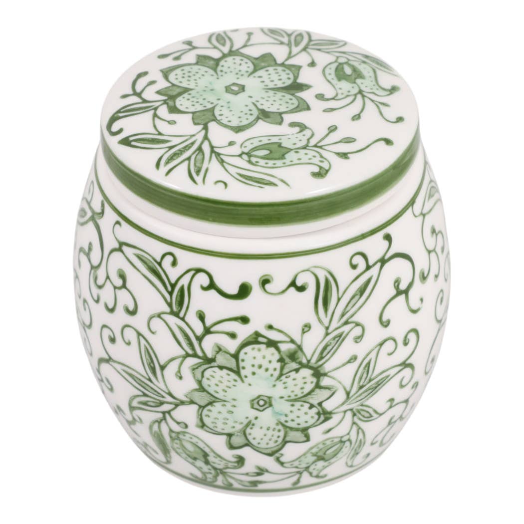 Scented Candle - Lavender Verbena Soy Wax Ceramic Lid,8.5Oz.