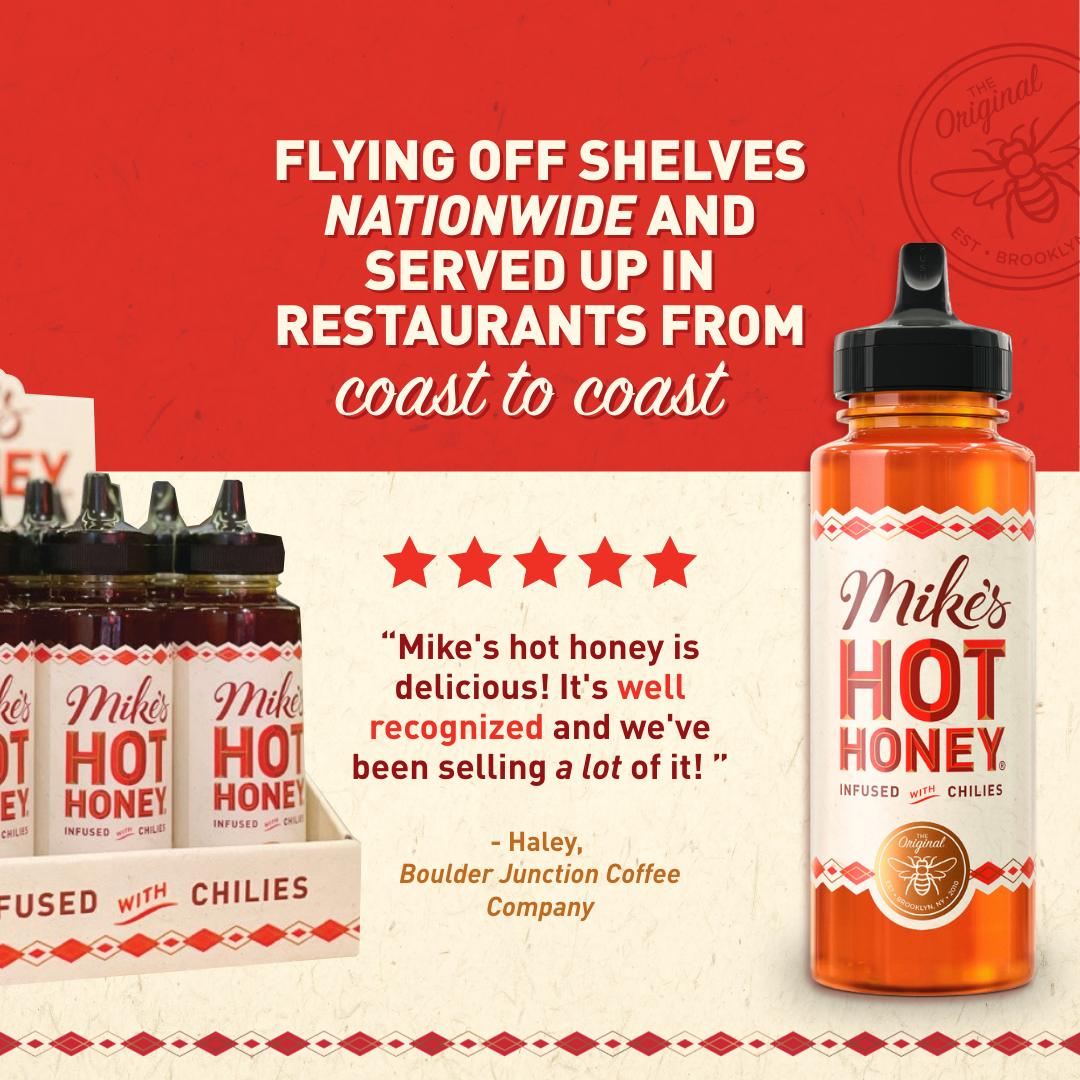Mike's Hot Honey | Original | 12oz | Squeeze Bottle