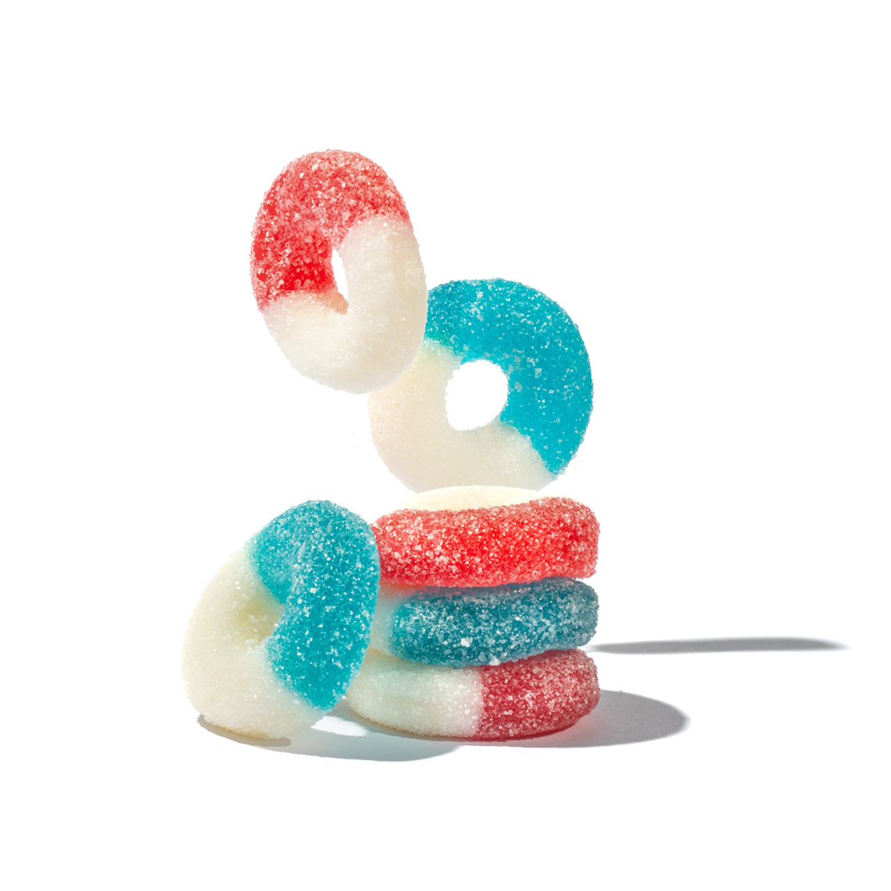 Candy Sugar Stacks - USA / 4th of July Freedom Gummy Rings