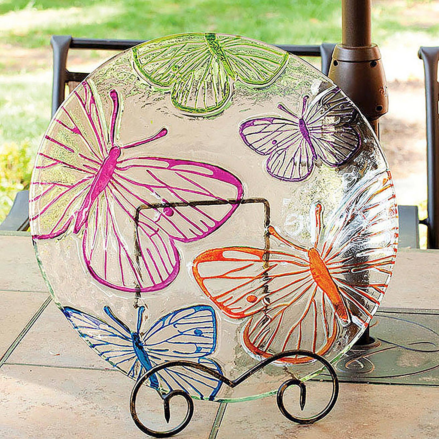 Metal easel