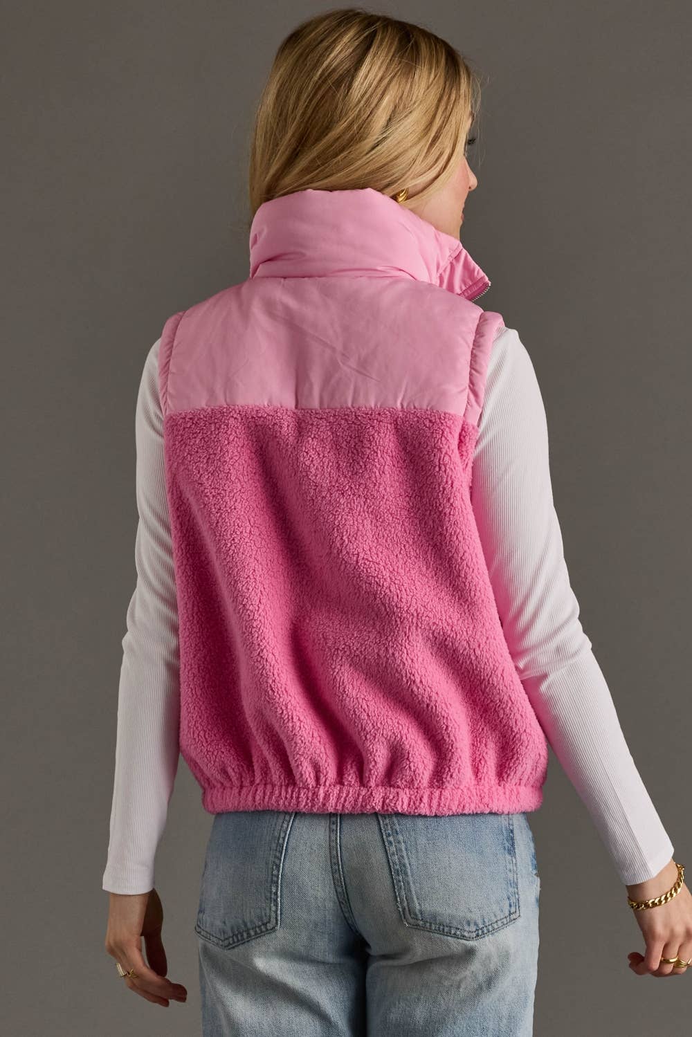 Lt. Pink & Pink Vest