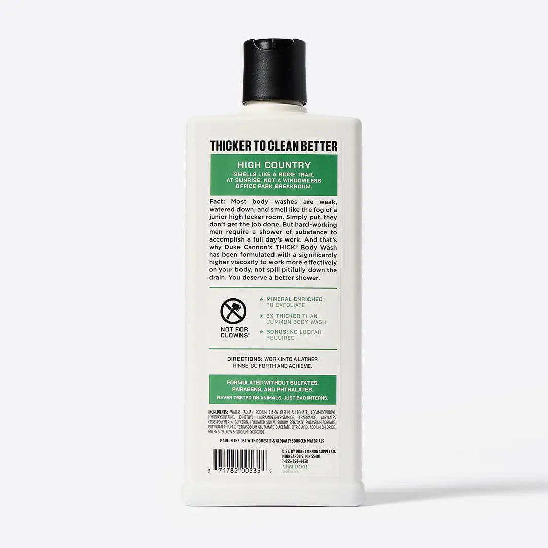 Body Wash - High Country 18oz