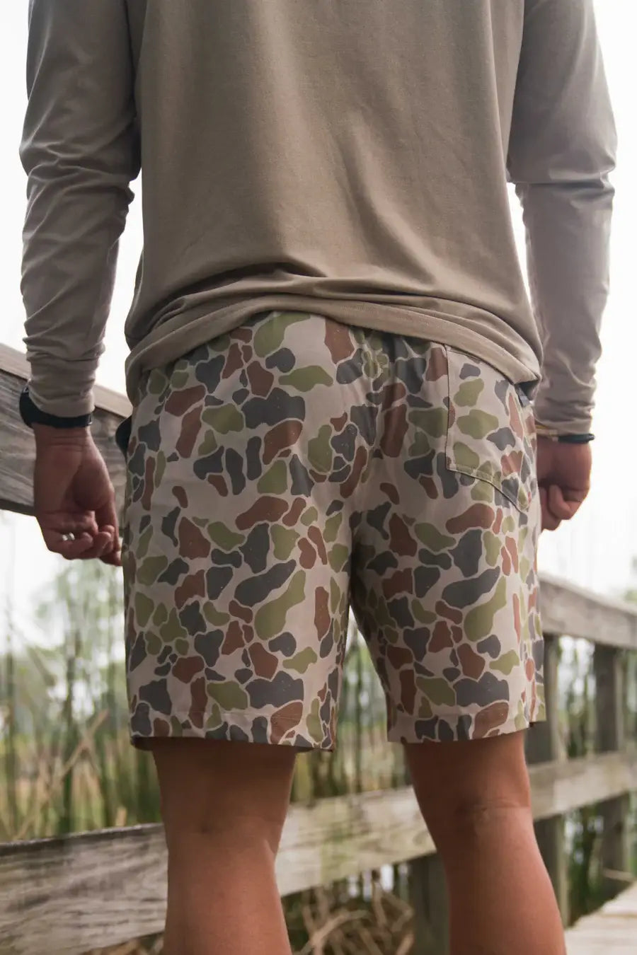 Everyday Shorts - Driftwood Camo