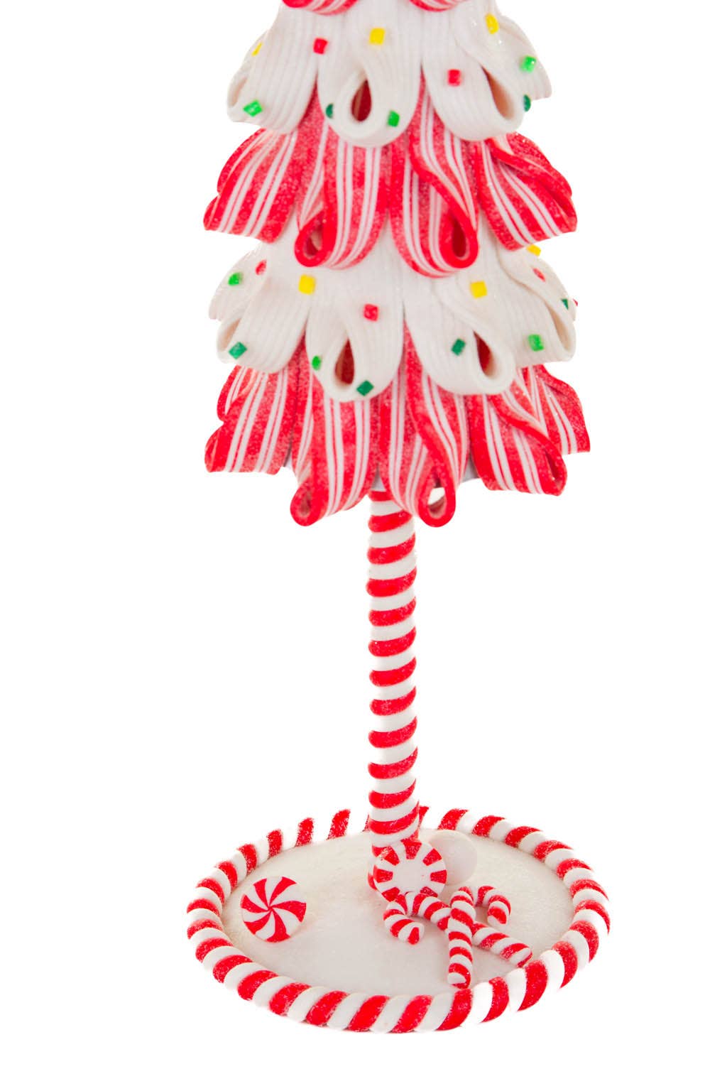 NEW - Red Candycane Christmas Tree Display