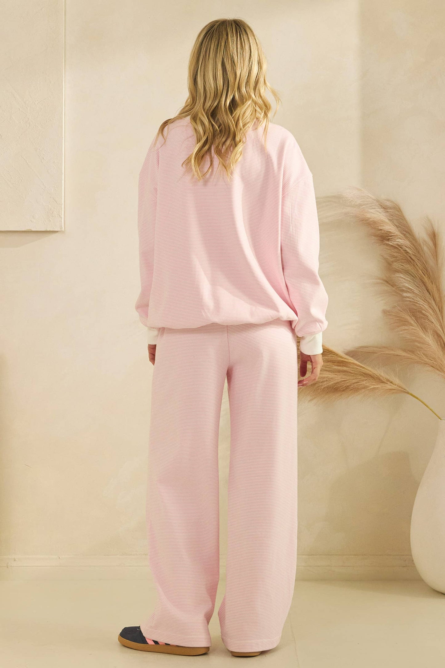 Striped lounge pants