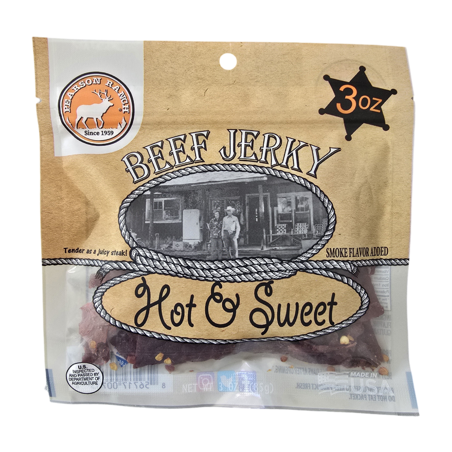 Beef Jerky - Hot & Sweet