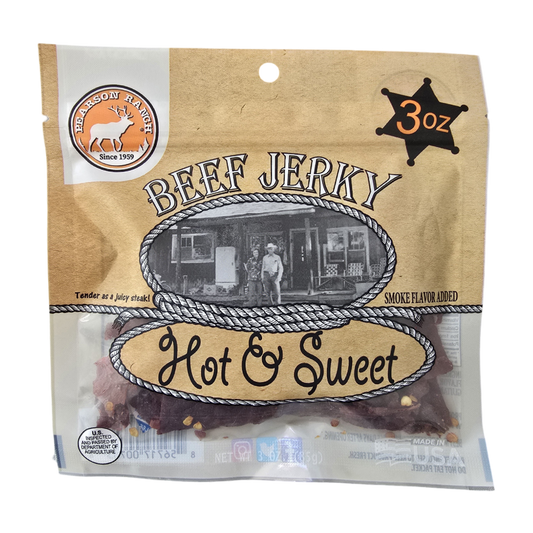 Beef Jerky - Hot & Sweet