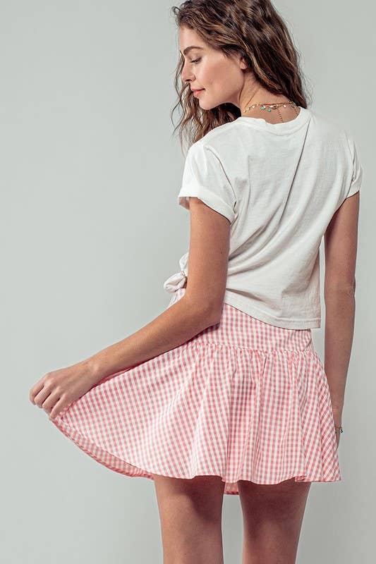 Countryside Comfort Lined Mini Skirt