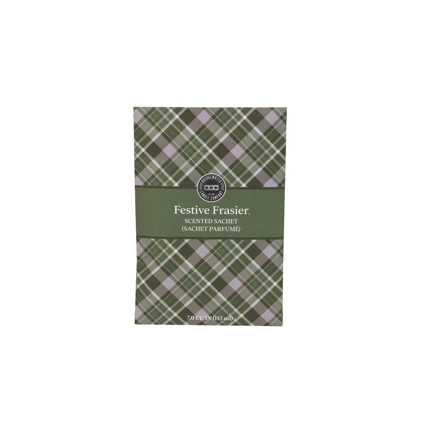 Festive Frasier Plaid Sachet